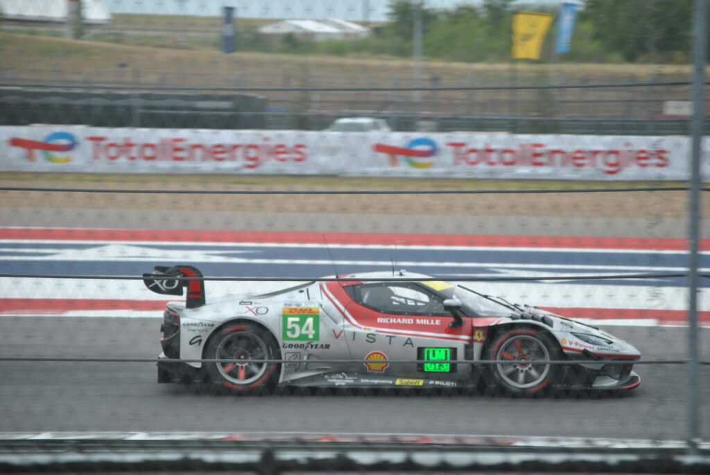 Vista AF Corse 54 through the fence from the T17 GA area.